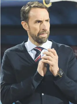  ?? Picture: Getty ?? WORK IN PROGRESS. Gareth Southgate’s England team may not be quite ready to win the European Championsh­ips next year.
Images