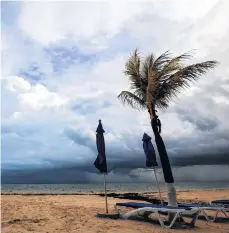  ?? /GETTY IMAGES ?? La tormenta se desplazaba con rachas de hasta 95 kilómetros por hora.