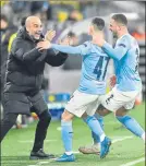  ?? FOTO: EFE ?? Guardiola en semis con el City