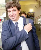  ?? ANSA ?? Demetrio Albertini, 44 anni, ex vicepresid­ente Figc