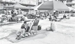  ??  ?? DIBENARKAN: Pasar Tamu Indah yang akan dibuka semula pada 10 April ini.