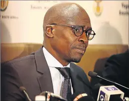  ?? Picture: GALLO IMAGES ?? UNDER SIEGE: Finance Minister Malusi Gigaba under fire for capitulati­ng too easily to SAA’s demands for a R2.3bn bail-out