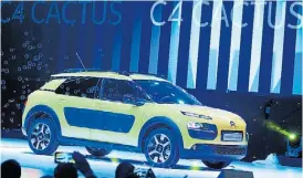  ??  ?? C4 Cactus. Disponible en preventa online, a un valor de $ 448.000.