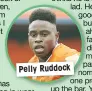  ??  ?? Pelly Ruddock