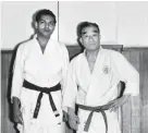  ?? ?? Lincoln with his Sensei Kotani (ninth Dan) at the Kodokan Judo Institute in Japan