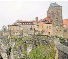  ?? ?? Die imposante Burg Hohenstein