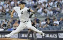  ?? ANDREW SAVULICH, NEW YORK DAILY NEWS ?? New York’s Masahiro Tanaka tossed seven shutout innings, allowing just three hits and one walk while striking out eight batters.