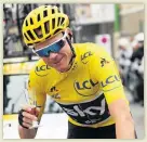  ??  ?? CHEERS Froome will line up in France