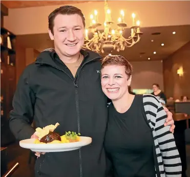  ??  ?? Last orders: Award-winning team Andrew and Julia Clarke are bowing out at Victoria Street Bistro.