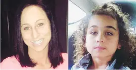 ?? FACEBOOK CALGARY POLICE VIA AP ?? Sara Baillie’s body was found last month in her basement suite in Calgary, while the remains of daughter Taliyah Marsman were found a few days later in a rural area.