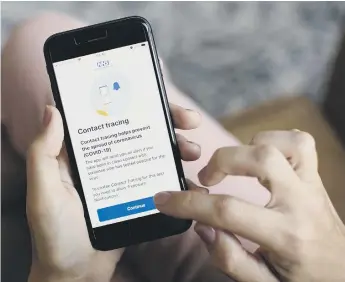  ??  ?? The amount of people using the track and trace app to check-in at venues has plummeted across Sunderland.