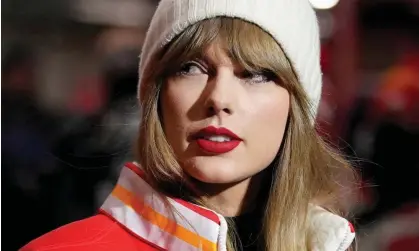  ?? Photograph: Ed Zurga/AP ?? Taylor Swift pictured earlier this month.