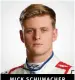  ??  ?? MICK SCHUMACHER