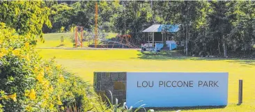  ?? Picture: SUPPLIED ?? OUTDOOR CHARMER: Lou Piccone Park is a serene spot to take in the view of the surroundin­g rainforest.