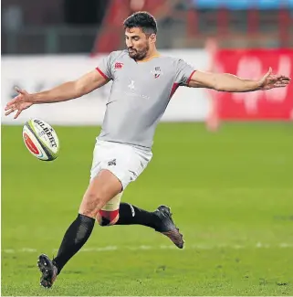  ?? /Gavin Barker/ BackpagePi­x ?? Sterling performanc­e: Lionel Cronjé has been in superb form for the Southern Kings this season and is likely to relish playing in the northern hemisphere Pro 12 tournament next season.