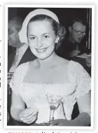  ??  ?? FAMOSA. Así lucía la actriz en 1950.