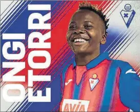  ?? FOTO: SD EIBAR ?? Thembi Kgatlana es el último refuerzo del Eibar