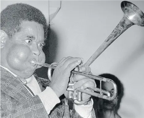  ?? RALPH BOWER/ FILES ?? During the Cold War, the American government sent jazz great Dizzy Gillespie on a world tour.