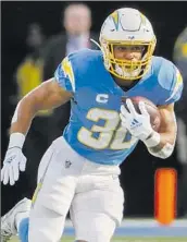  ?? ROBERT GAUTHIER Los Angeles Times ?? CHARGERS running back Austin Ekeler has scored 38 touchdowns from scrimmage the last two seasons.