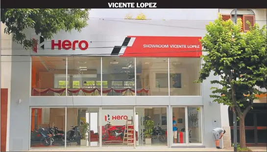  ?? FOTOS: SERGIO PIEMONTE ?? APERTURA. El gigante indio Hero exhibirá sus motos en un showroom a estrenar.