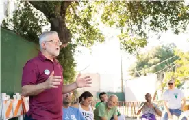  ?? Photograph: The Howie Hawkins campaign ?? Howie Hawkins is a former UPS worker and longtime political activist,