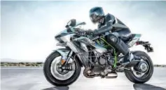  ??  ?? The road-legal Ninja H2. — Relaxnews photo