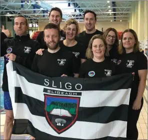  ??  ?? Sligo Master Team in UL.