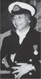  ?? Special to The Okanagan Weekend ?? Ken Koyama in a Naval uniform, circa 1964.
