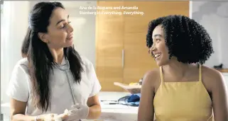  ??  ?? Ana de la Reguera and Amandla Stenberg in