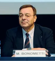  ??  ?? Il presidente Marco Bonometti (ex patron degli industrial­i bresciani) è a capo di Banca Santa Giulia