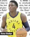  ??  ?? Victor Oladipo