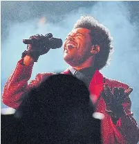  ?? DAVID J. PHILLIP THE ASSOCIATED PRESS FILE PHOTO ?? The Weeknd has cancelled a massive tour across Canada, the U.S. and Europe, promising to replace it with something bigger.