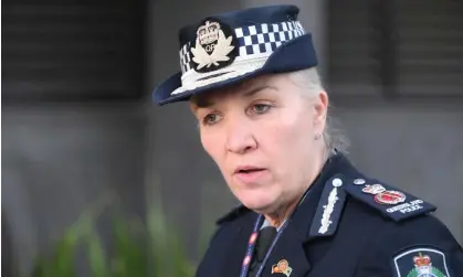  ?? Photograph: Darren England/AAP ?? Queensland police commission­er Katarina Carroll says it is ‘incredibly important’ to protect officers who make complaints about cultural issues in the workplace.