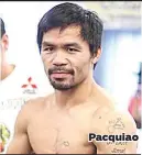  ??  ?? Pacquiao