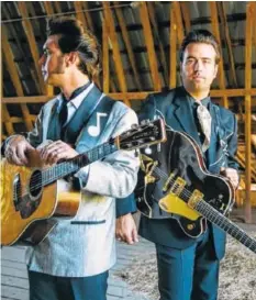  ?? MALPASSBRO­THERS.COM PHOTO ?? “For us, traditiona­l country music is the real deal – every song portrays life’s joys, heartaches, problems and happiness. It comes from the heart,” says Christophe­r Malpass, left, on the brothers’ website. He and brother Taylor will perform in UTC’s...