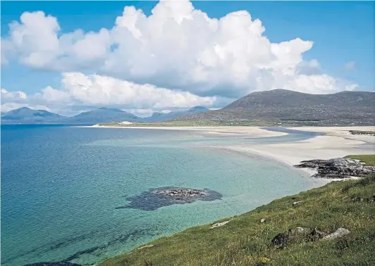  ?? Picture courtesy of Shona Gossip ?? The Western Isles – a land of peat, tourists, thatched blackhouse­s and where locals speak now-less-complicate­d Gaelic, but don’t call it quaint.