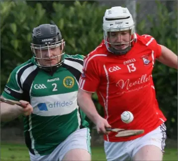  ??  ?? Ciarán Dwyer will be hoping to continue his fine scoring form for Fethard after getting 0-5 against Erin’s Isle.