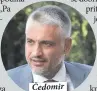  ??  ?? Čedomir Jovanović