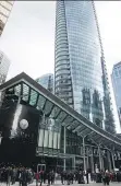  ?? DARRYL DYCK/THE CANADIAN PRESS ?? The Trump Internatio­nal Hotel and Tower added 147 rooms to Vancouver’s downtown supply.