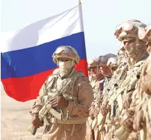  ?? REUTERS ?? Ejercicios rusos en Uzbekistán y Tayikistán