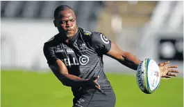  ?? Picture: GALLO IMAGES/STEVE HAAG ?? LEADING BY EXAMPLE: Sharks’ Chilliboy Ralepelle will lead his side in this Currie Cup campaign. The Sharks start their Currie Cup against the Blue Bulls at home next week Saturday.