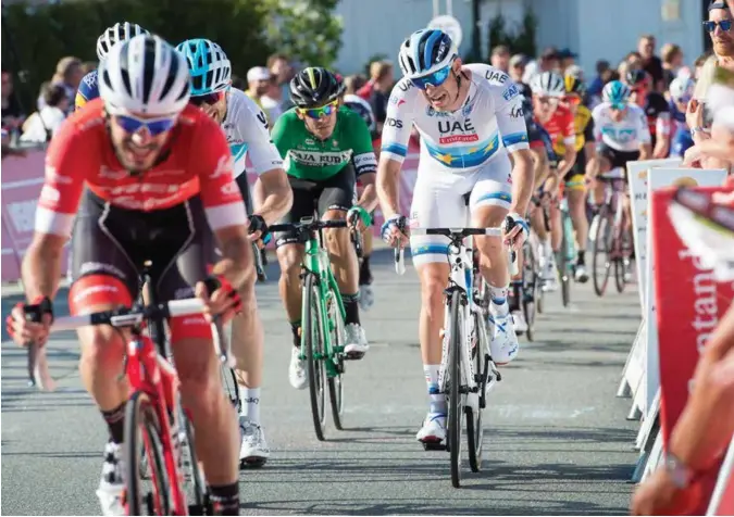  ?? FREDRIK REFVEM ?? Alexander Kristoff, her under Hammer Stavanger på hjemmebane, starter straks på rittet som skal kjøre ham i form til Tour de France. Sveits rundt starter lørdag.