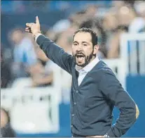  ?? FOTO: EFE ?? Pablo Machín El técnico del histórico ascenso del Girona