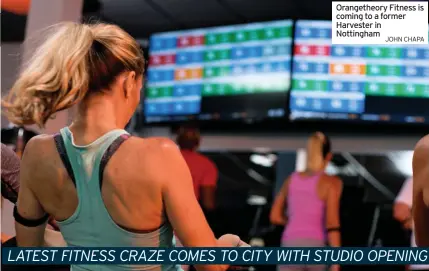  ??  ?? LATEST FITNESS CRAZE COMES TO CITY WITH STUDIO OPENING