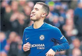  ??  ?? EstrELLA. Eden Hazard y Chelsea se enfrentará­n al Videoton de Hungría.