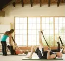  ?? | RANCHO LA PUERTA ?? Mexican resort Rancho La Puerta has a robust fitness program. The property recently announced a partnershi­p with The Bar Method.