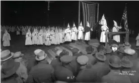  ?? Photograph: Penguin Random House ?? A KKK initiation ritual at Ball State University.