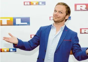  ?? Foto: Daniel Reinhardt, dpa ?? Die neue RTL Show wird von dem Leverkusen­er Ralf Schmitz moderiert.