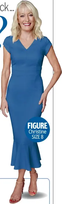  ??  ?? FIGURE Christine SIZE 8