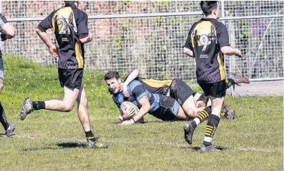  ?? RICHIE JENKINS ?? Chrissy Poole scores for Llanharan